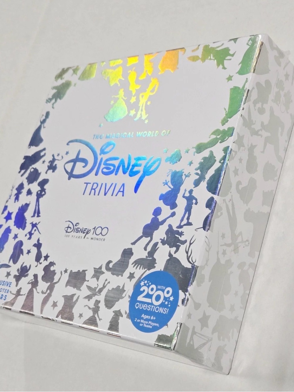 The Magical World of Disney Trivia 100 Years of Wonder - Holographic White Box